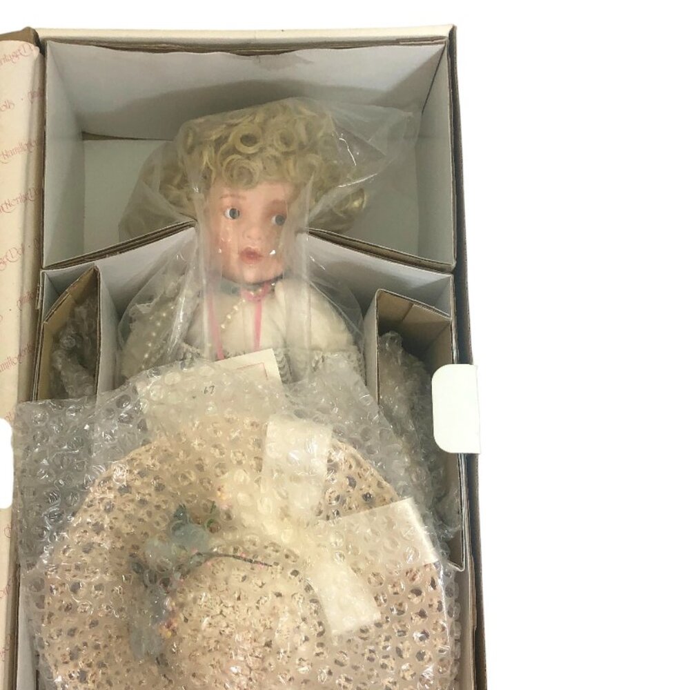 "Ashley" porcelain doll from the Hamilton Collection